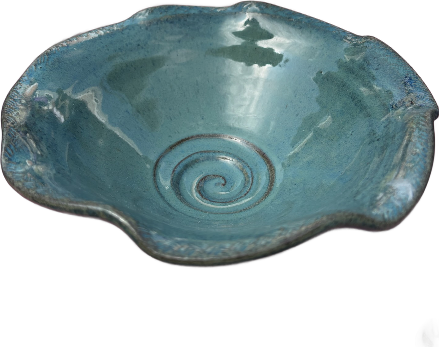Rippled Rim Bowl